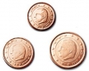 1+2+5 cent Belgien 2002