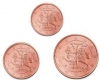 1+2+5 cent Litauen 2015