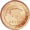 1 cent Estland 2019