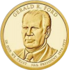 38. Gerald R. Ford (P) 1 US Dollar