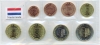 Kurs-Münz-Satz Niederlande 2012 (1 cent bis 2 Euro)